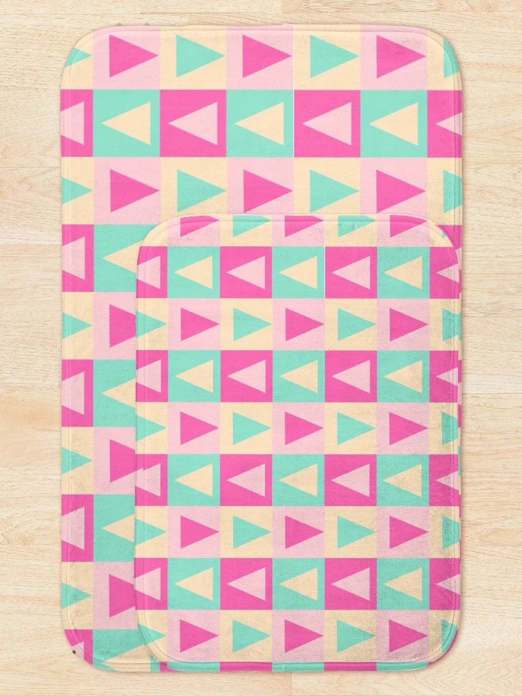 Thumbnail 5 of 6, Bath Mat, Geometric Pattern designed and sold by Designfs.