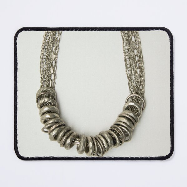Item preview, Mongolian silver neklace designed and sold by TessAndre.