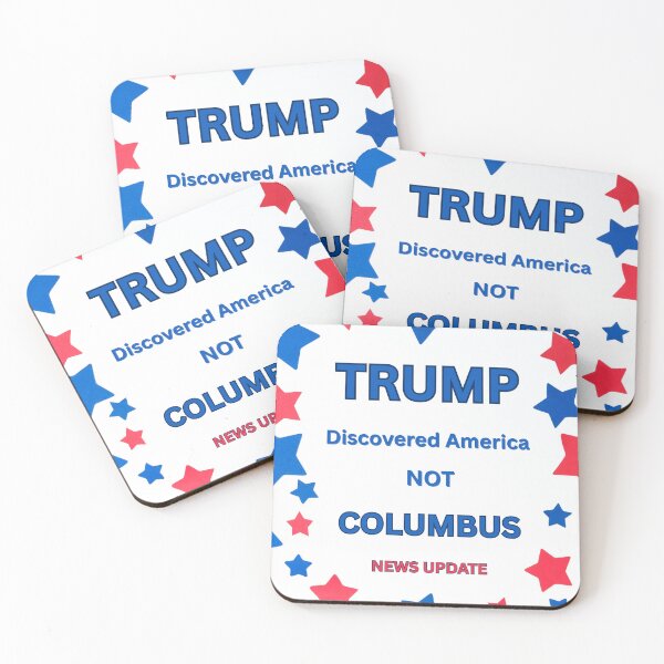 Item preview, Discovered America not Columbus news update designed and sold by Bagsyrose.