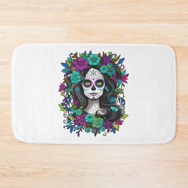 Item preview, La Catrina Skull Fiesta Fun • Dia de Muertos Art designed and sold by Blok45.