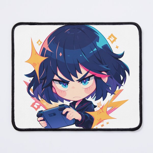Item preview, Satsuki Kiryuin Kill la Kill Anime Girl Cute Chibi Playing Video Game designed and sold by earlobejerk.