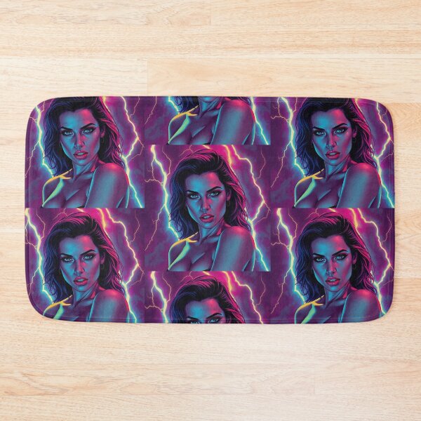 Artikelvorschau, Dramatische Modelldarstellung schöne Frau Pop-Art entworfen und verkauft von Vintage Designs +.