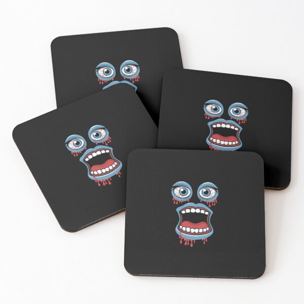 Item preview, Creepy Zombie Eyes Mouth designed and sold by sandrahofer-art.