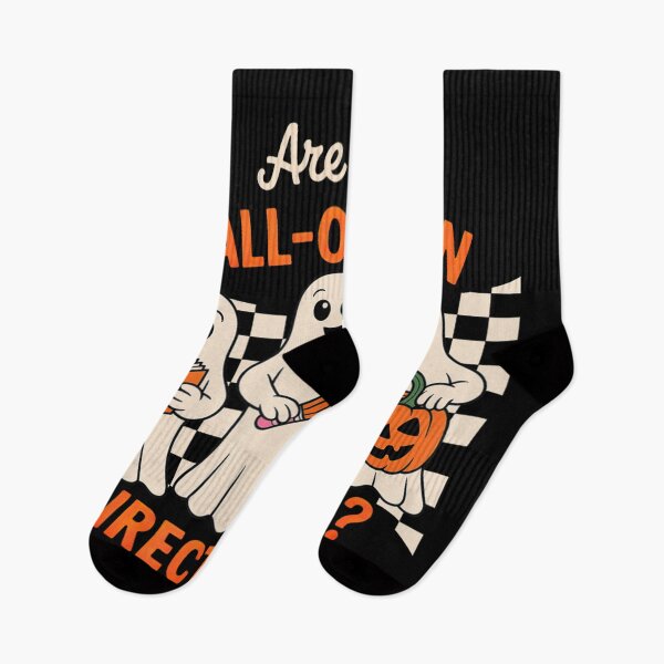 Item preview, Cute Ghost Fall O Ween Directions Funny Halloween Pun T-Shirt for Kids designed and sold by NguboNorento.