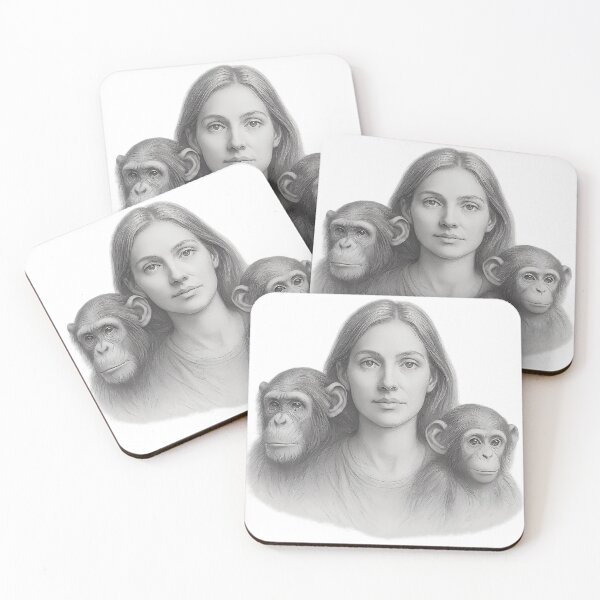 Item preview, WE ARE FAMILY JANE GOODALL designed and sold by KristaGreenfe.