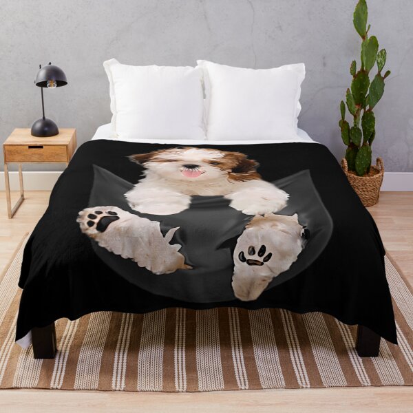 Item preview, Dog Lovers Shih Tzu In Pocket Funny Dog Face 1 designed and sold by hilliealhawyt.