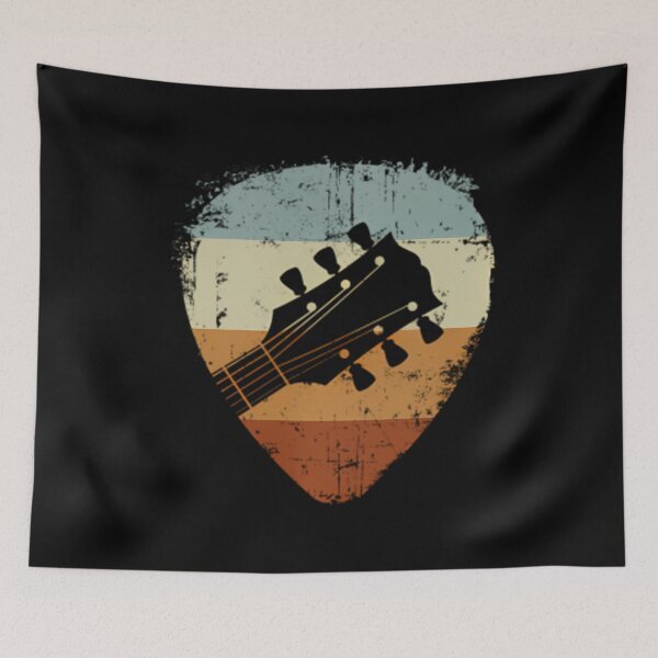 Item preview, Guitar Headstock Pick Vintage for Guitarist Guitar Player Pullover 		 designed and sold by imolauzawaq.