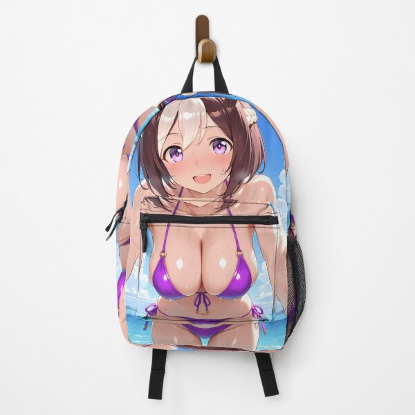 Item preview, Special Week Purple Bikini Summer Uma Musume Pretty Derby Anime Girl designed and sold by Cautenjari.