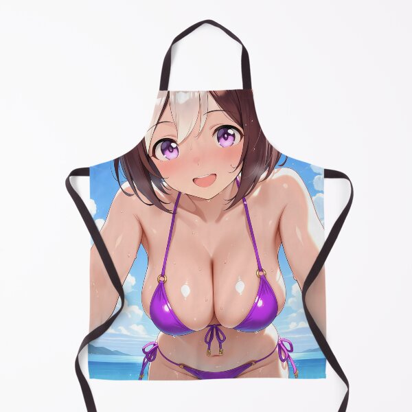 Item preview, Special Week Purple Bikini Summer Uma Musume Pretty Derby Anime Girl designed and sold by Cautenjari.