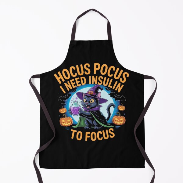 Item preview, Hocus Pocus I Need Insulin to Focus Funny Halloween Diabetic designed and sold by FurrFunPrints.