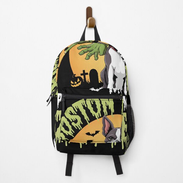 Item preview, Boston Terrier Zombie Protector designed and sold by sandrahofer-art.
