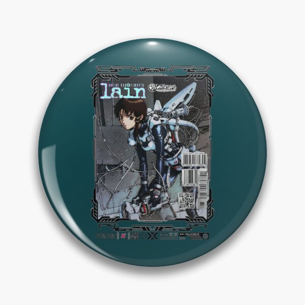 Item preview, Serial Experiments Lain, The Wired, Virtual Girl, Black and White (8) designed and sold by Guaylejla.