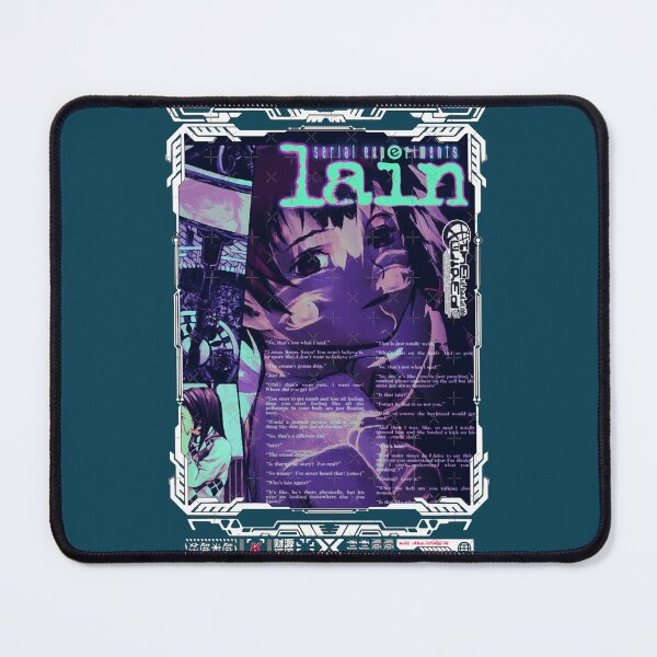 Item preview, Serial Experiments Lain, The Wired, Virtual Girl, Black and White Essential designed and sold by Guaylejla.