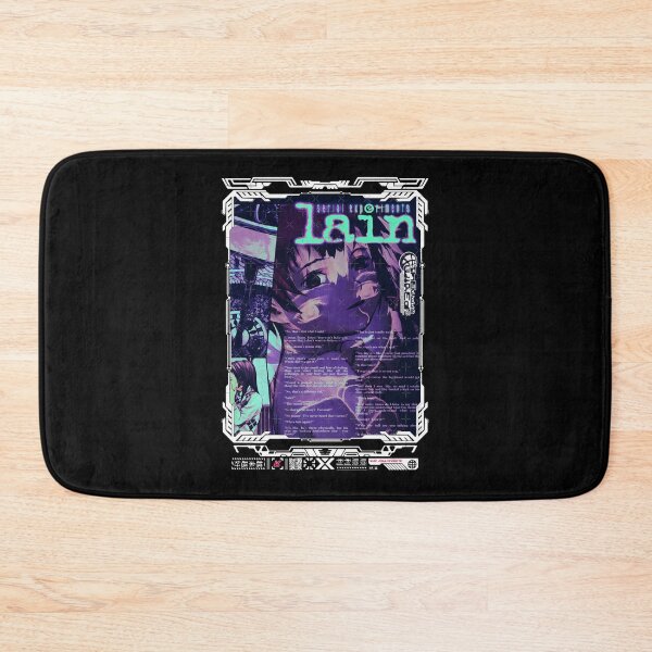 Item preview, Serial Experiments Lain, The Wired, Virtual Girl, Black and White Essential  designed and sold by Guaylejla.