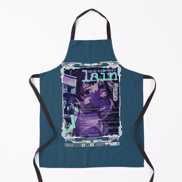 Item preview, Serial Experiments Lain, The Wired, Virtual Girl, Black and White Essential  designed and sold by Guaylejla.