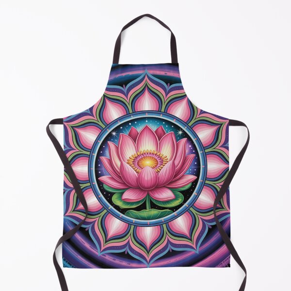 Item preview, Spiritual mandala with a lotus. designed and sold by Lilashakti ⭐️ ⭐️ ⭐️ ⭐️ ⭐️.
