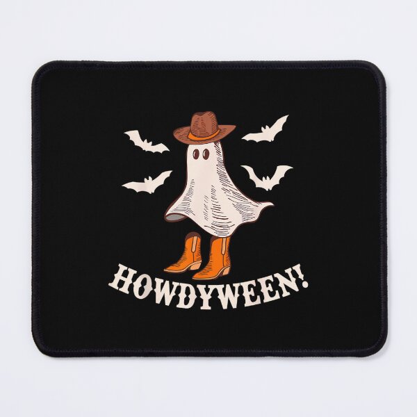 Item preview, Howdyween Ghost Western Cow Funny Halloween Spooky designed and sold by ahhlaistuetzl.