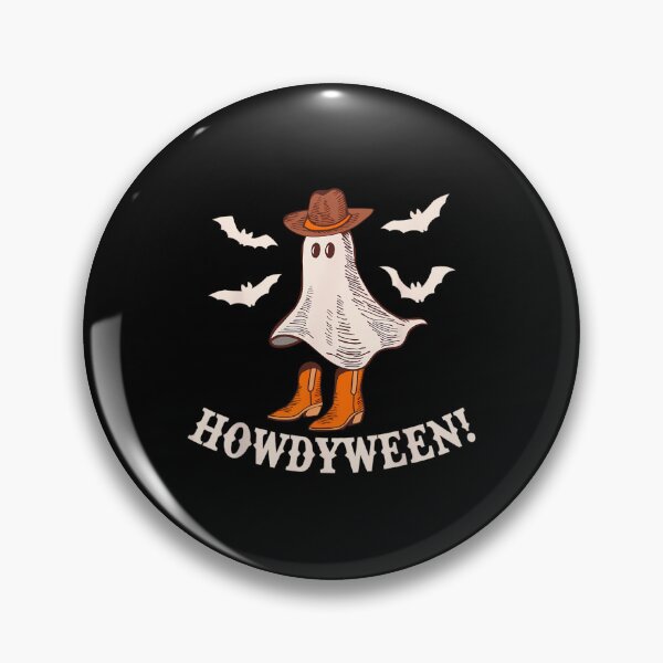 Item preview, Howdyween Ghost Western Cow	 Funny Halloween Spooky 		 designed and sold by ahhlaistuetzl.