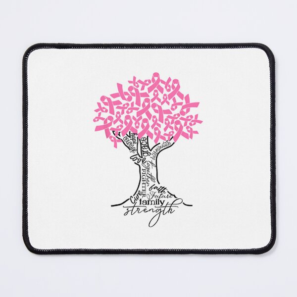 Item preview, Pink Ribbon Tree Cancer Tree Motivational Breast Cancer designed and sold by boeygolaqah.