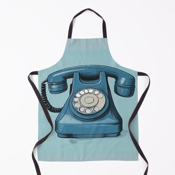 Item preview, Retro Teal Rotary Phone designed and sold by LanaGustavsson.