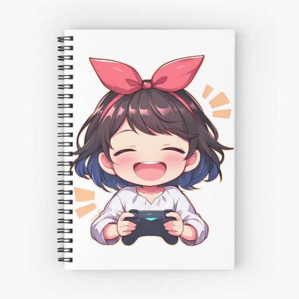 Item preview, Ruka Sarashina Rent A Girlfriend Anime Girl Cute Chibi Playing Video Game designed and sold by earlobejerk.