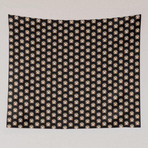 Item preview, Copy of Cute Ghost Dancing with Pumpkins | Halloween with Autumn Leaves, Full Moon and Bats designed and sold by ColorSplash123.