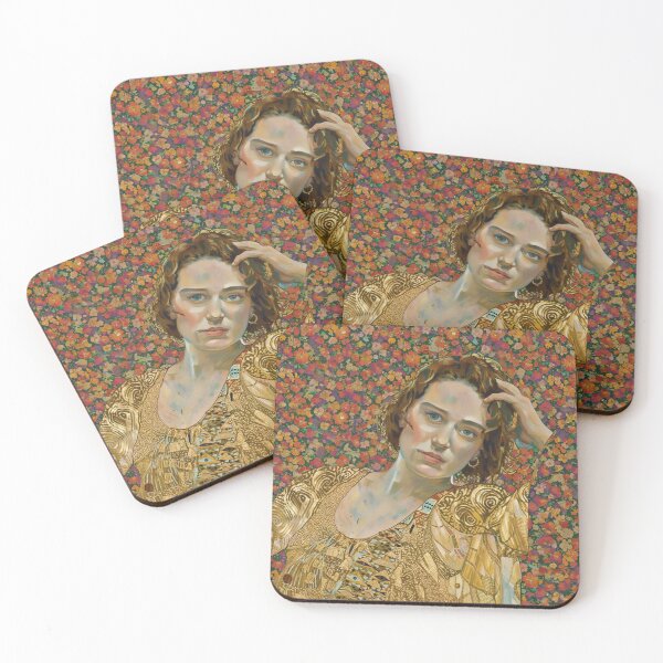Item preview, Reclining woman after Gustav Klimt designed and sold by Vintage Designs +.