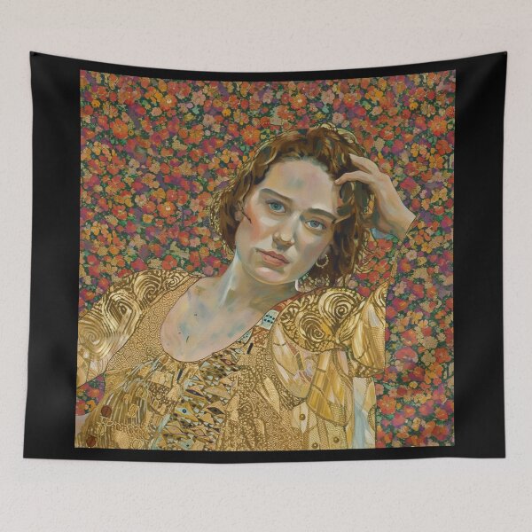 Item preview, Reclining woman after Gustav Klimt designed and sold by Vintage Designs +.