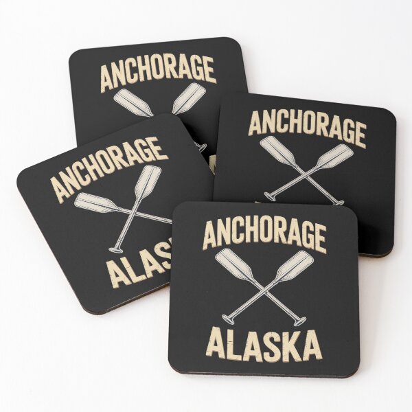 Item preview, Anchorage Alaska Nautical Crossed Oars designed and sold by Formatage.