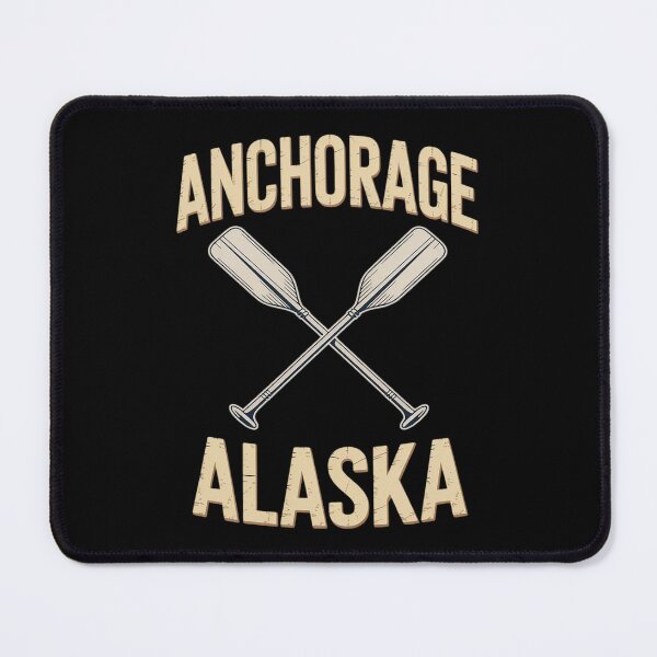Item preview, Anchorage Alaska Nautical Crossed Oars designed and sold by Formatage.