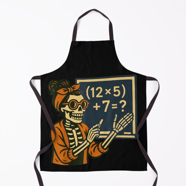 Item preview, Math Teacher Skeleton Six Seven Meme Brainrot Halloween Funny 67 T-Shirt designed and sold by NguboNorento.
