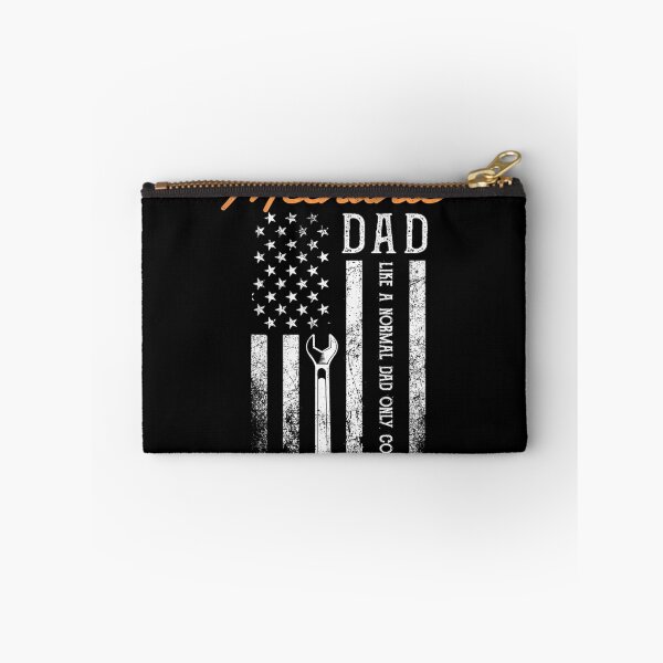Item preview, Mechanic Dad Like A Normal Dad Only Cooler USA Flag 		 designed and sold by decruhammij.