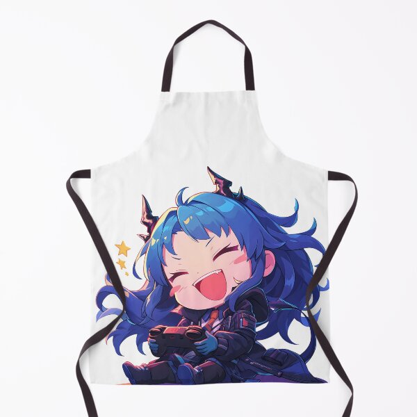 Item preview, Chen Ch’en Arknights Prelude to Dawn Game Girl Cute Chibi Playing Video Game designed and sold by earlobejerk.