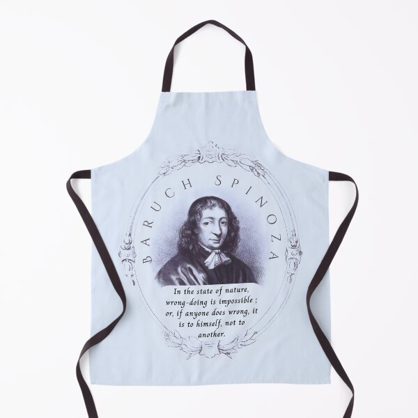 Item preview, Baruch Spinoza quote: In the state of nature, wrong-doing is impossible ; or, if anyone does wrong, it is to himself, not to another. designed and sold by artbleed.