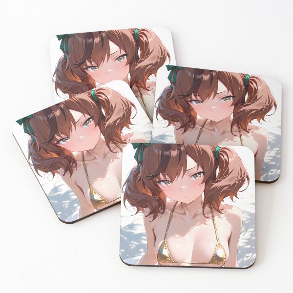 Item preview, Nice Nature Golden Bikini Uma Musume Pretty Derby Anime Girl Waifu designed and sold by Cautenjari.