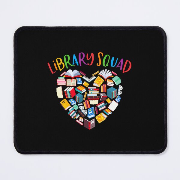 Item preview, Library Squad Librarian Bookworm Reading Reader Book Lover 		 designed and sold by mezejaxymv.