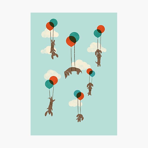Item preview, Flight of the Wiener Dogs designed and sold by jayfleck.
