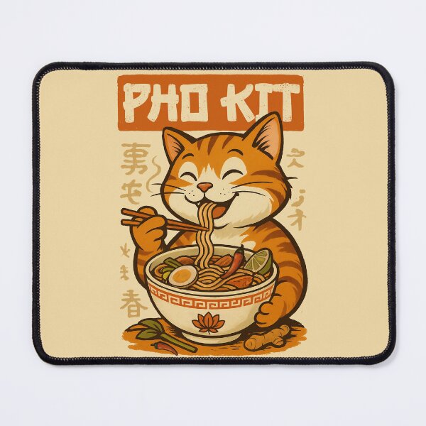 Item preview, Pho Kit - noodle cat designed and sold by EdgeDrip.