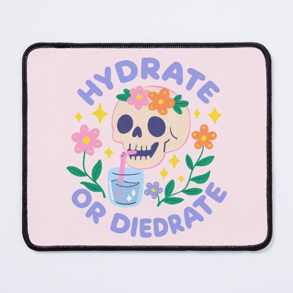 Item preview, Hydrate or Diedrate Cute Skull designed and sold by Itouchedabee.