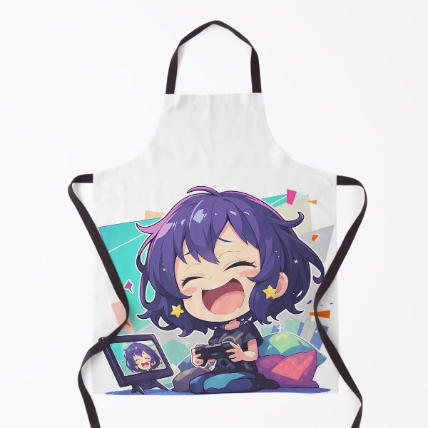 Item preview, Ai Mizuno Zombieland Saga Anime Cute Chibi Playing Video Game designed and sold by earlobejerk.