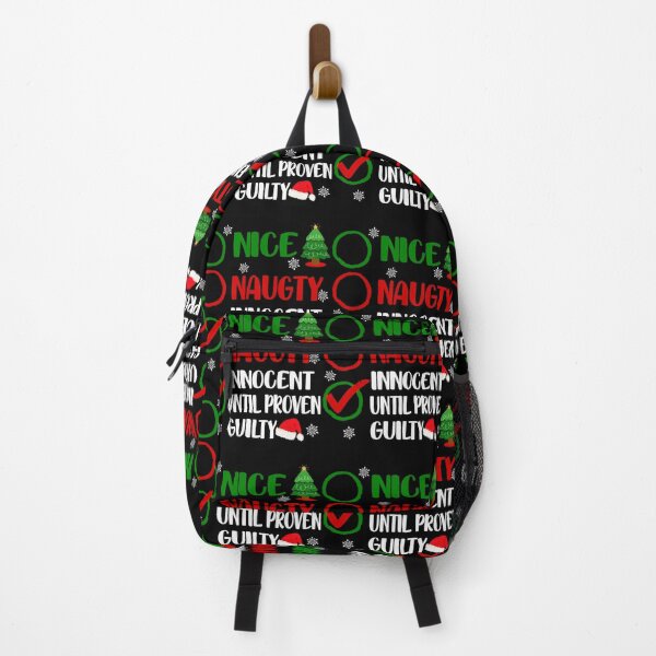Item preview, Funny Nice Naughty Innocent Christmas Xmas Adults 	 	 		 designed and sold by vereliazizliu.