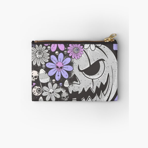 Item preview, Pastel Goth Pumpkin – Skulls & Flowers Halloween Design designed and sold by The Sandy Design Store.