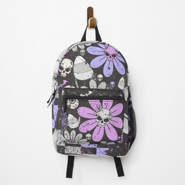 Item preview, Pastel Goth Pumpkin – Skulls & Flowers Halloween Design designed and sold by The Sandy Design Store.
