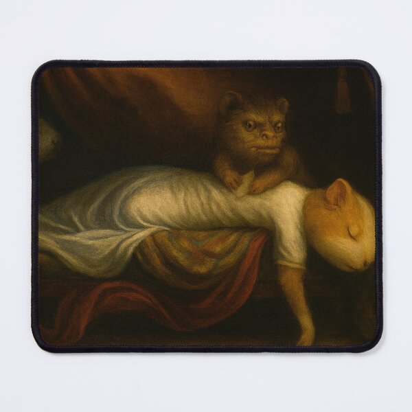 Item preview, The Nightmare – Guinea Pig Edition (After Fuseli) designed and sold by gandolfwizard.