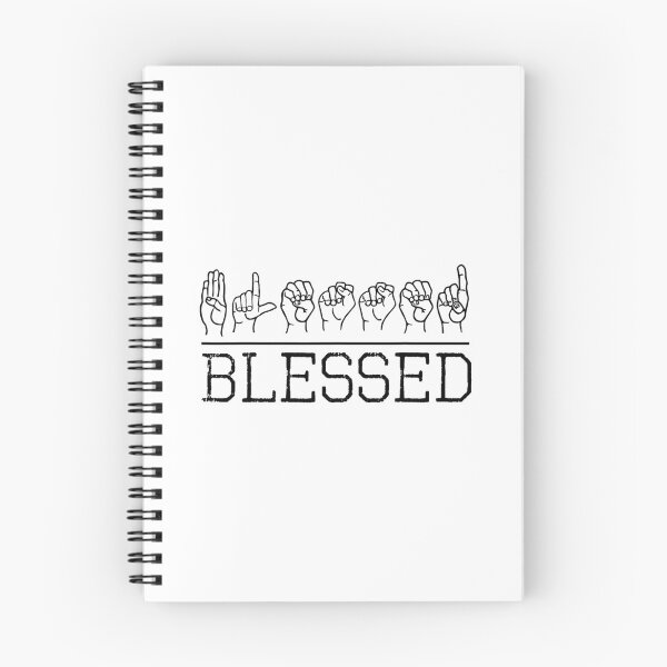 Item preview, Deaf Pride Blessed ASL Sign Language Faith Inspiration 	 		 designed and sold by gajrebinoya1.