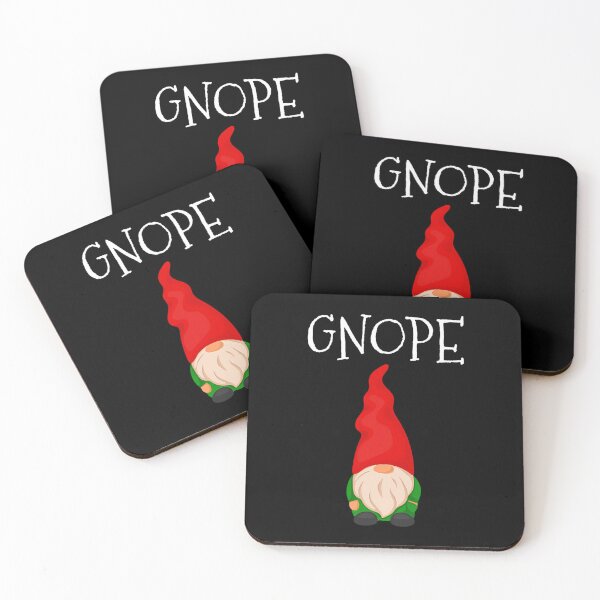 Item preview, Gnope Swedish Tomte Gnomes Christmas Funny Nope Scandinavian 		 designed and sold by lobbestutalak.