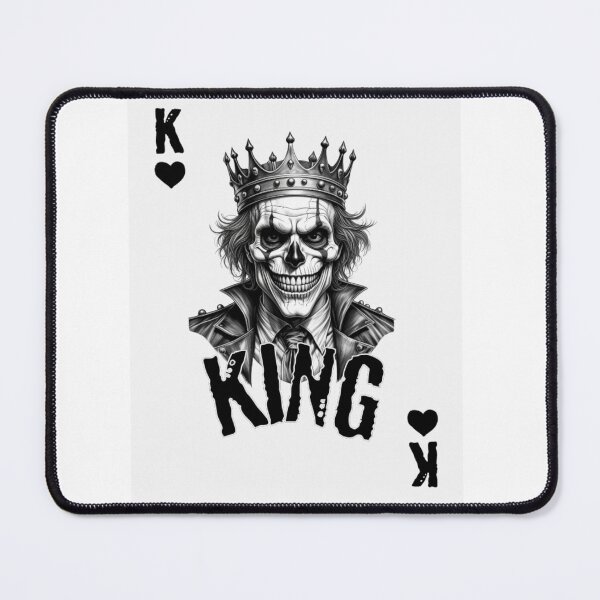 Item preview, Dark King of Hearts – Skull Crown Poker Card designed and sold by WooW Diseños Chidos.