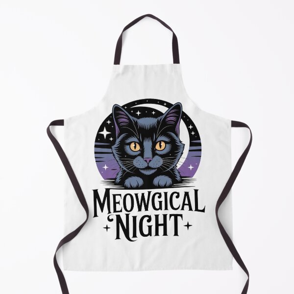 Item preview, Meowgical Night designed and sold by WSPrintCrafter.