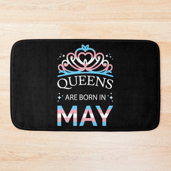 Item preview, Trans Queens Are Born In May I - Pride Flag Colors designed and sold by Lemon Pepper.