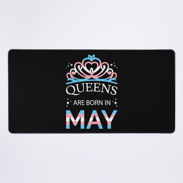 Item preview, Trans Queens Are Born In May I - Pride Flag Colors designed and sold by Lemon Pepper.